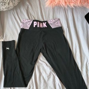VS pink leggings